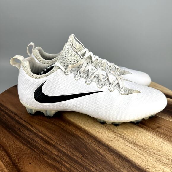 Nike Vapor Untouchable Pro CF Football Cleat White Black (922898-101) Size 13.5 - Picture 1 of 7